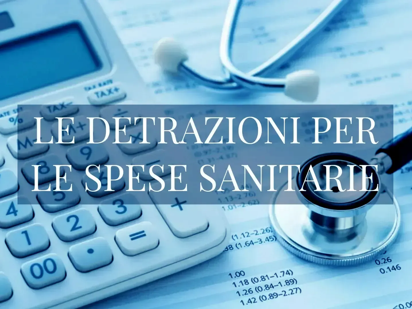 detrazioni fiscali spese sanitarie