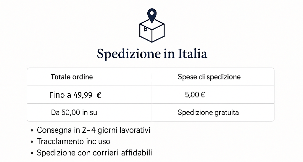 V COSTI SPEDIZIONE