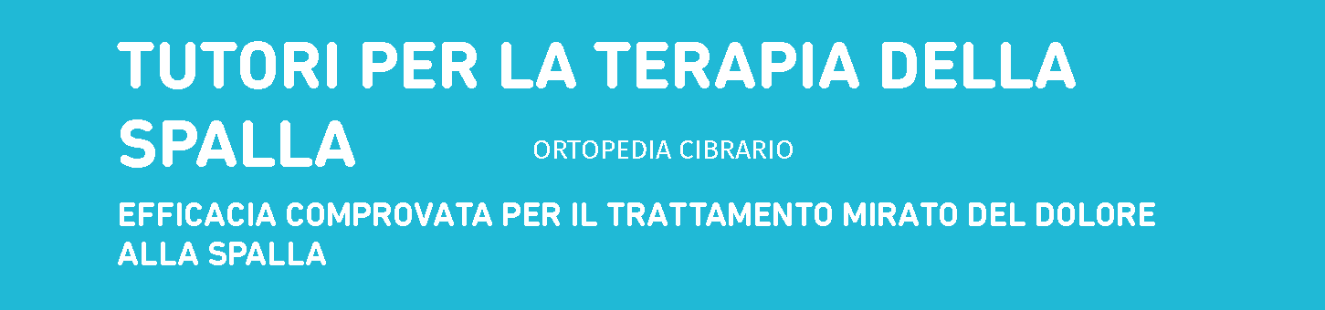 tutori spalla Ortopedia Cibrario Torino