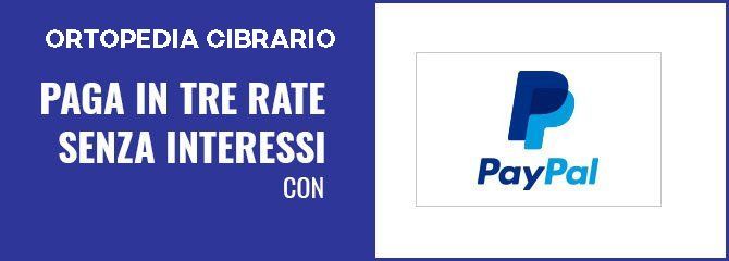 Paga in 3 comode rate con PayPal