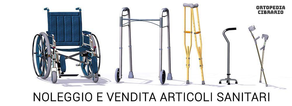 Noleggio e vendita ausili ortopedici sanitari- Noleggio con riscatto, noleggio ortopedia cibrario