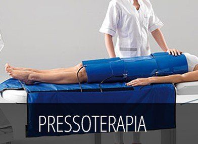 Pressoterapia compressione sequenziale per gambe gonfie e drenaggio linfatico.