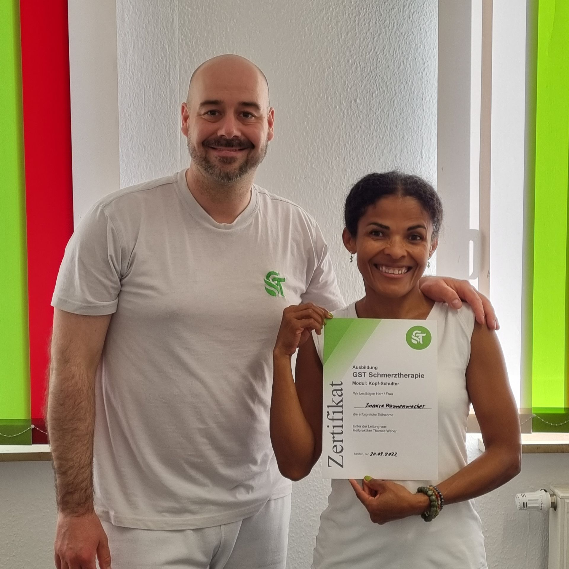 Teilnehmer Schmerztherapieausbildung mit Zertifikat