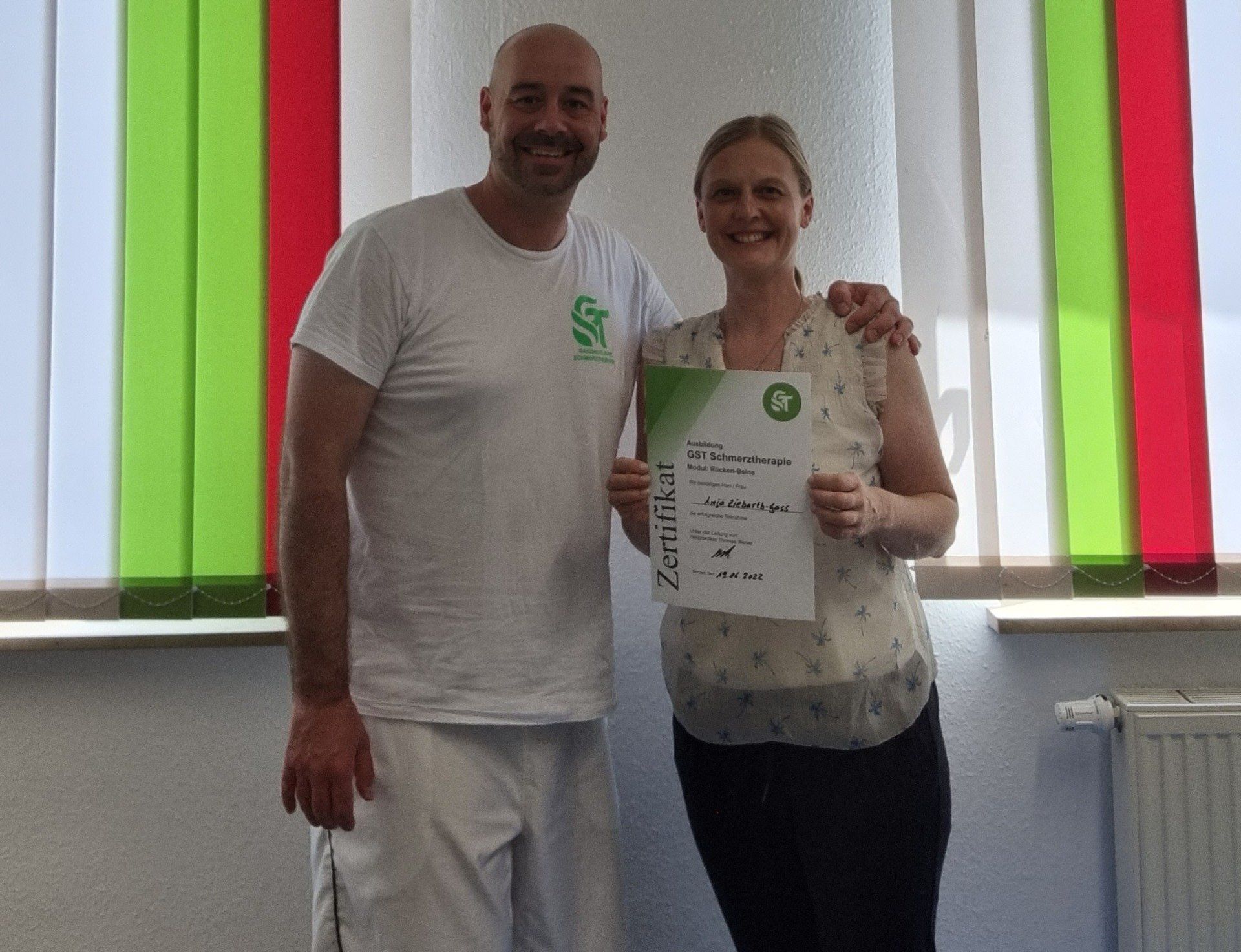 Teilnehmer Schmerztherapieausbildung mit Zertifikat