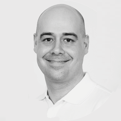 Heilpraktiker Thomas Weber, Bild in schwarz-weiß