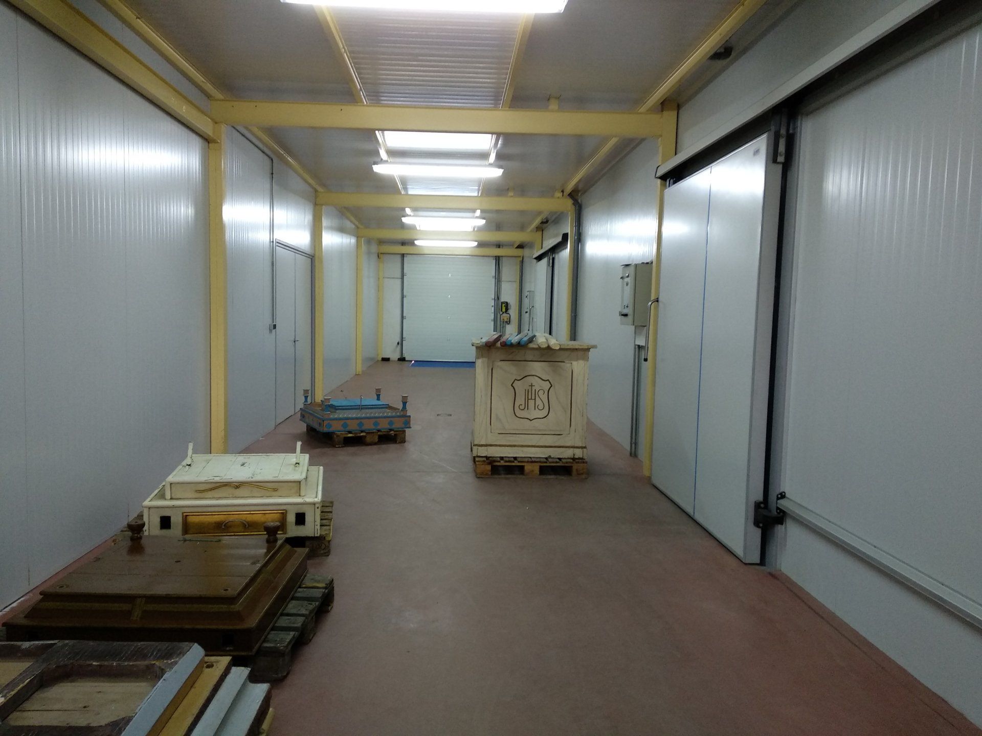 Cámara de congelación para carcoma