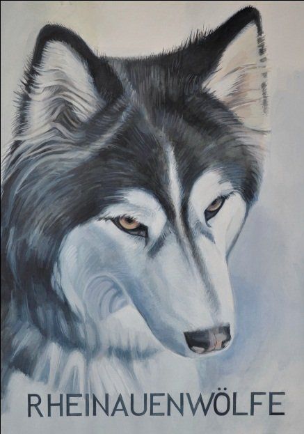 Logo Hundeschule Rheinauenwölfe