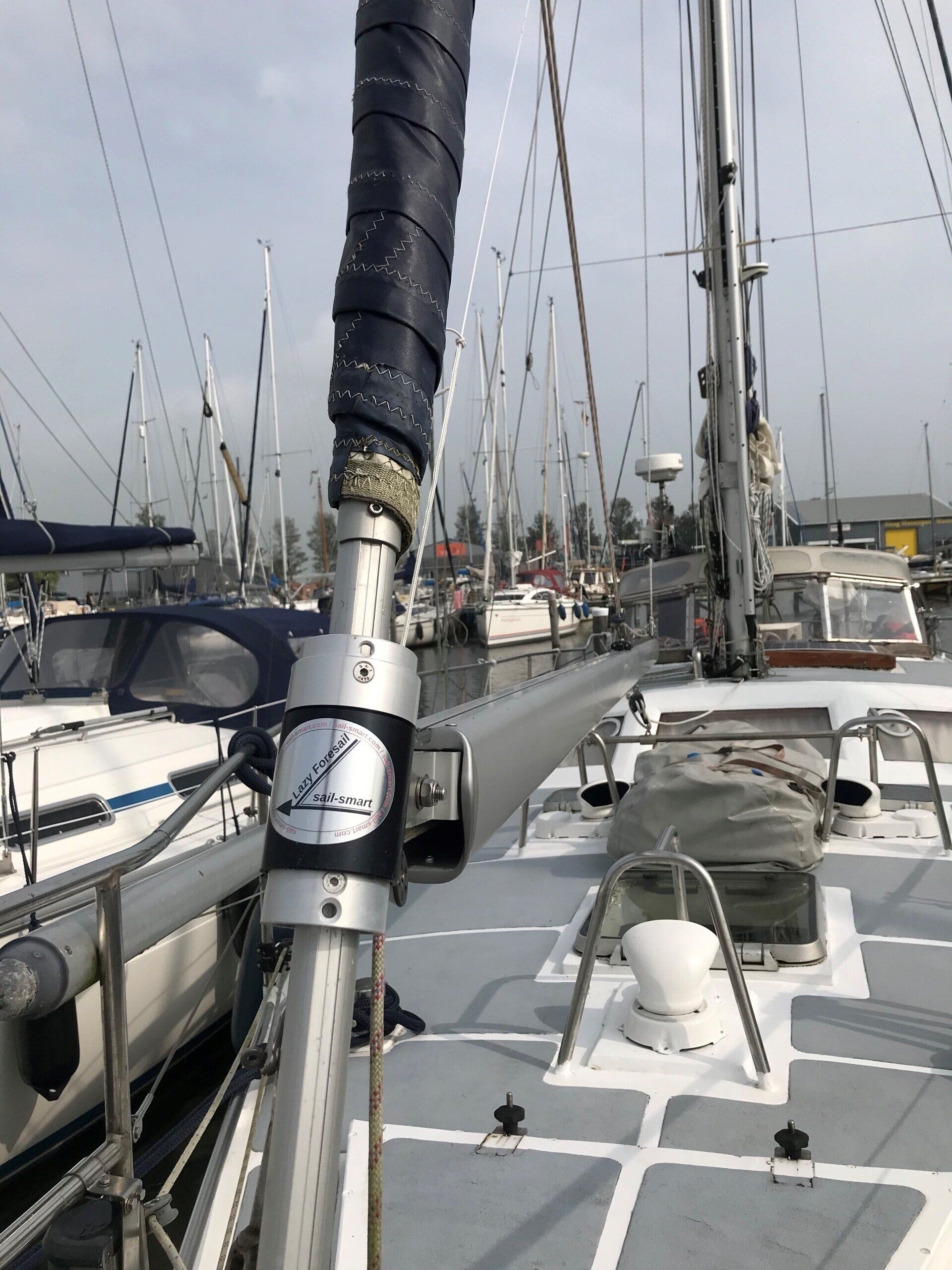 Lazy Foresail Baumfock 1