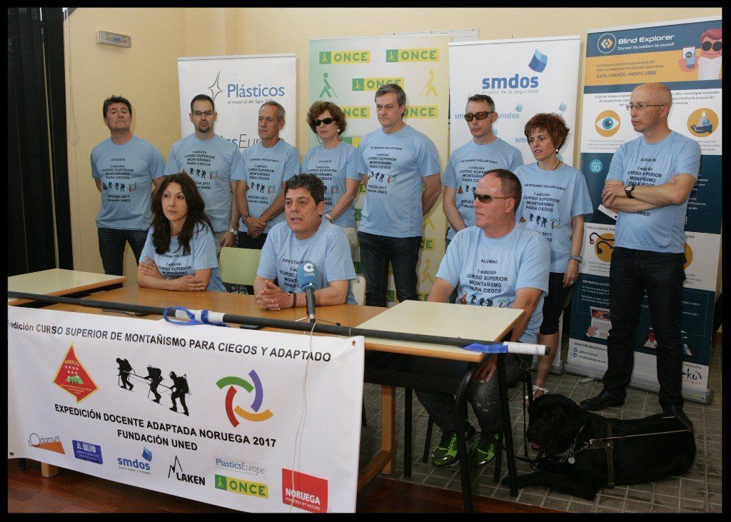 Rueda de prensa Expedición Adaptada Noruega 2017