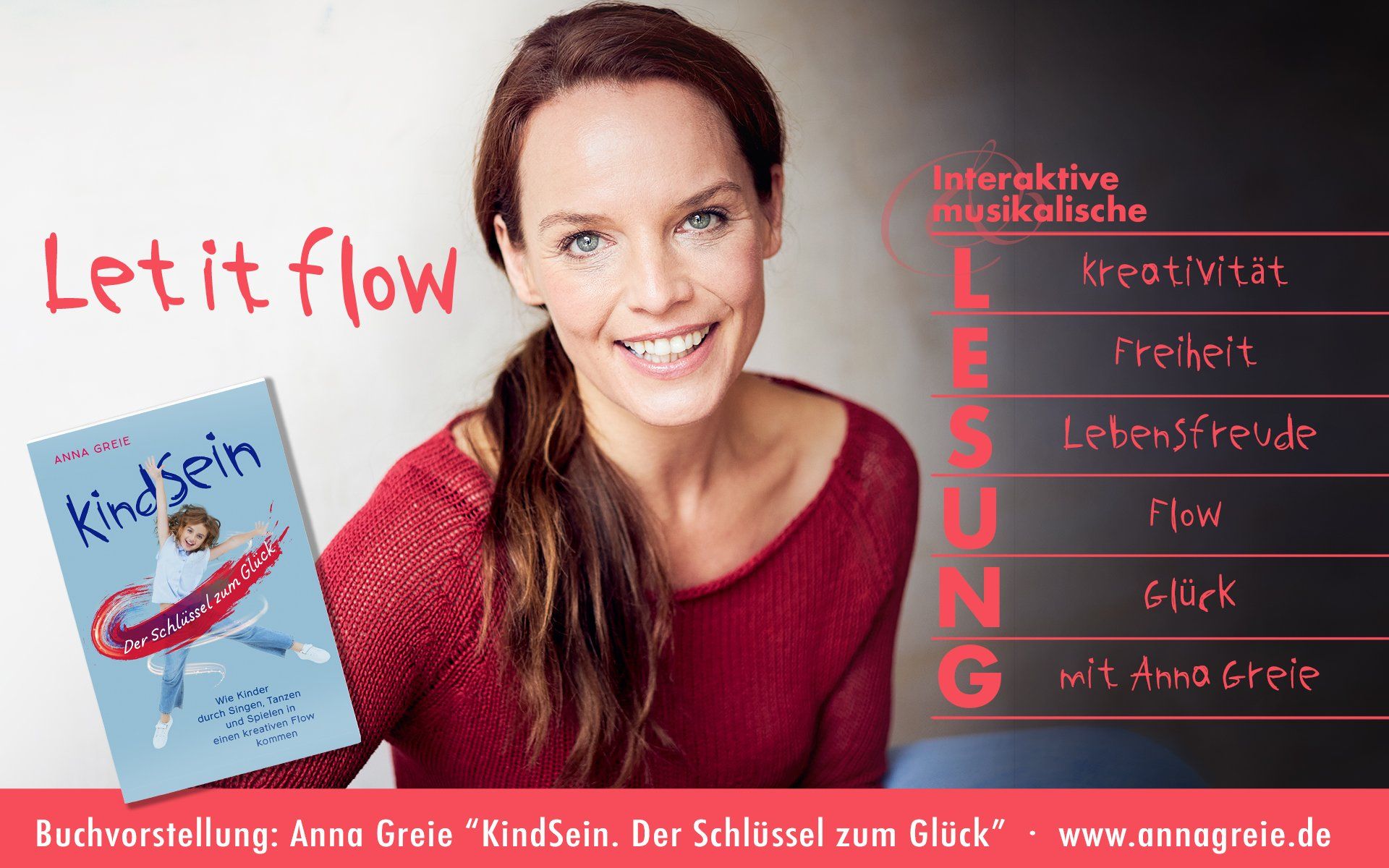 Anna stellt ihr Buch vor – mit interaktiver, musikalischer Lesung