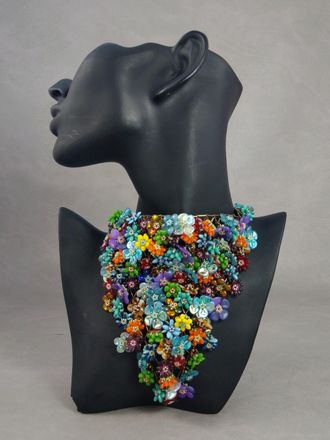 Zum Vergrößern bitte auf das Bild klicken Cindy Holsclaw beadorigami Sakura bouquet