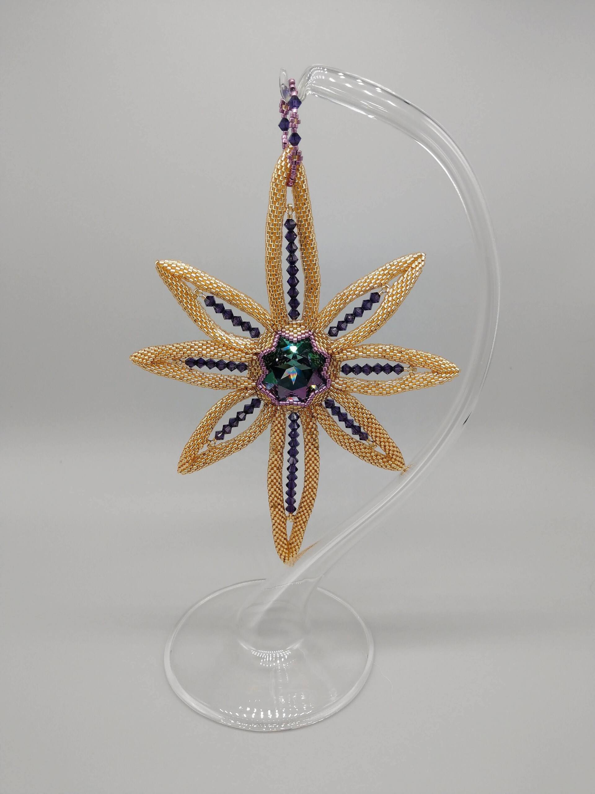 Zur Vergrößerung klicken Sie auf das Bild Jean Power secret beadalong Swarovski Round Stone Bicone Rivoli