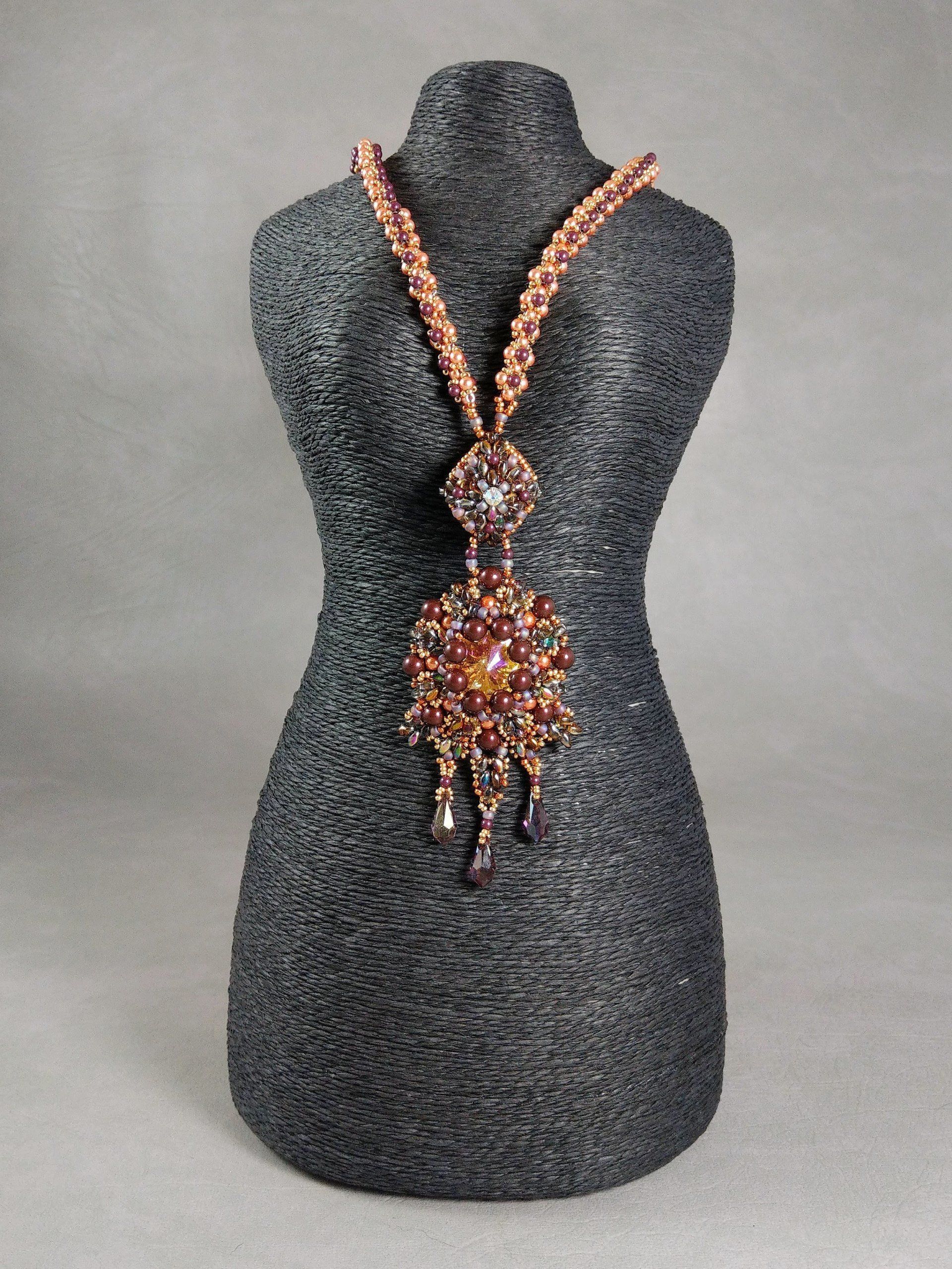 Zum Vergrößern klicken Sie auf das Bild Regina Atkins Dreamcatcher Swarovski Rivoli