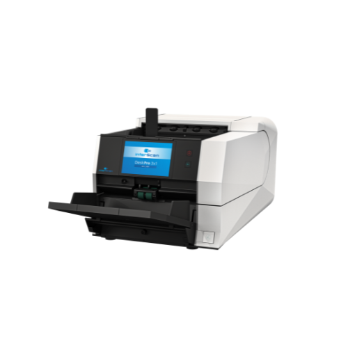 DeskPro 3x1 FADGI compliant, desktop scanner with speeds of 100ppm and 120ppm. Optional sorter available.