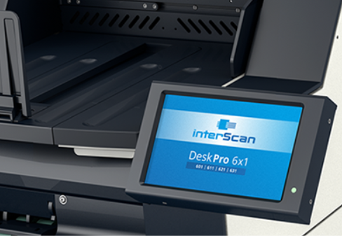 Zoomed in picture on the DeskPro 6x1 screen