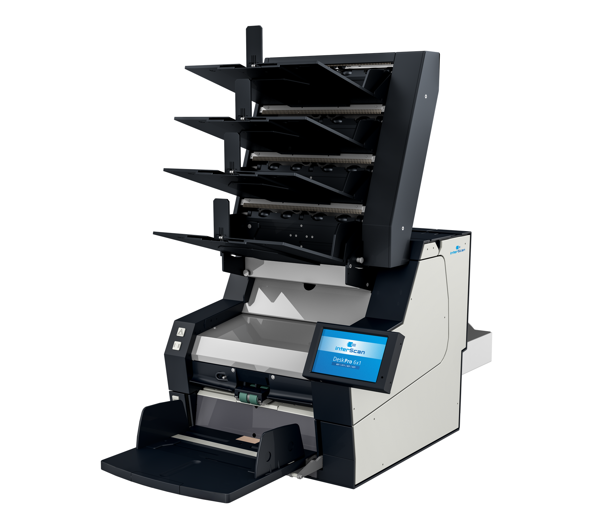 The interScan DeskPro 6x1 is a high-speed, FADGI Level 3 desktop scanner designed for reliable, high-volume document processing with exceptional image quality.