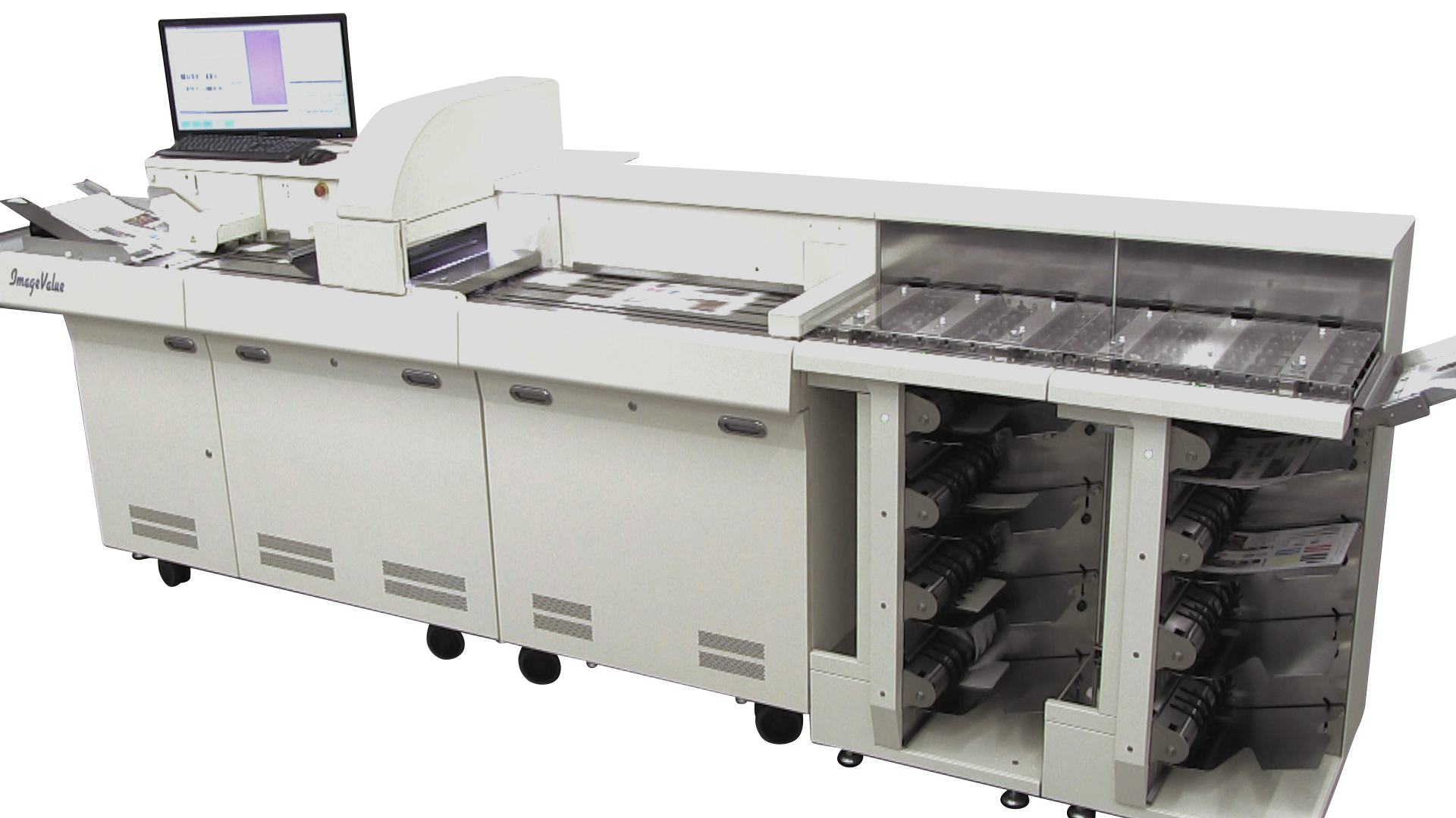 JetPro high volume, high capacity, high speed production scanner from interScan with a white background.