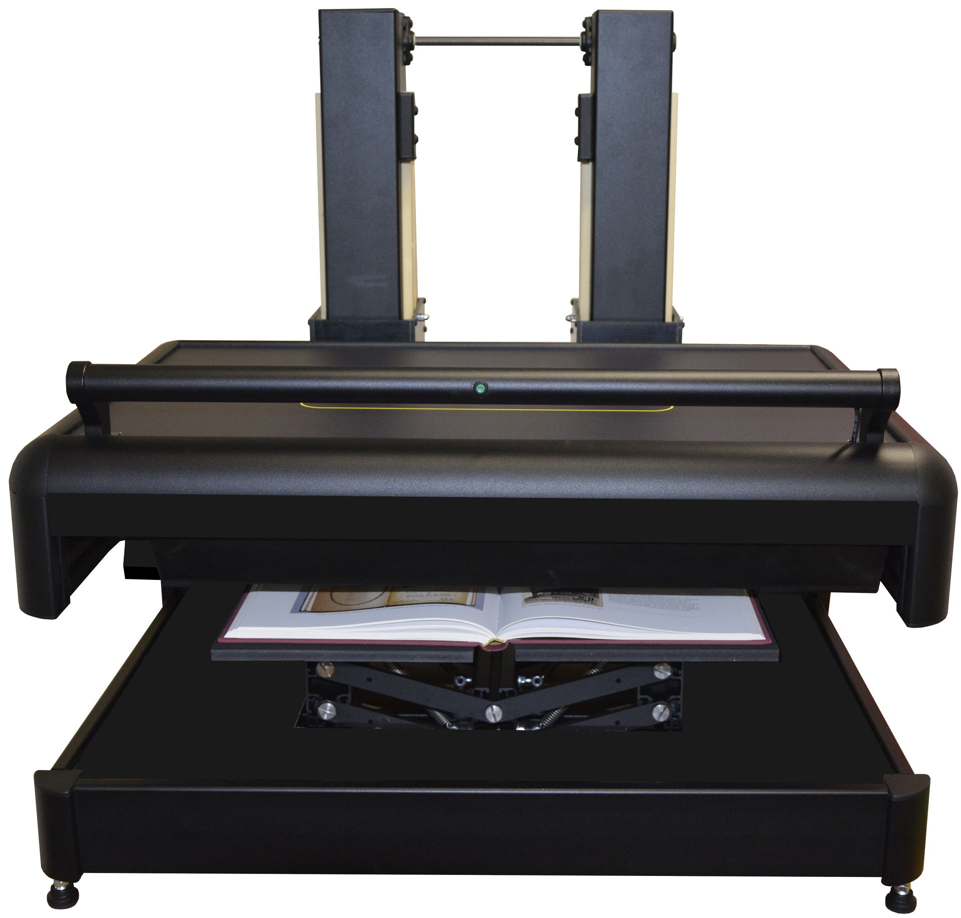 The SCAN MASTER 3 A3 book scanner offers TWAIN and ISIS drivers with USB interface, and is UV and IR-free to protect documents.