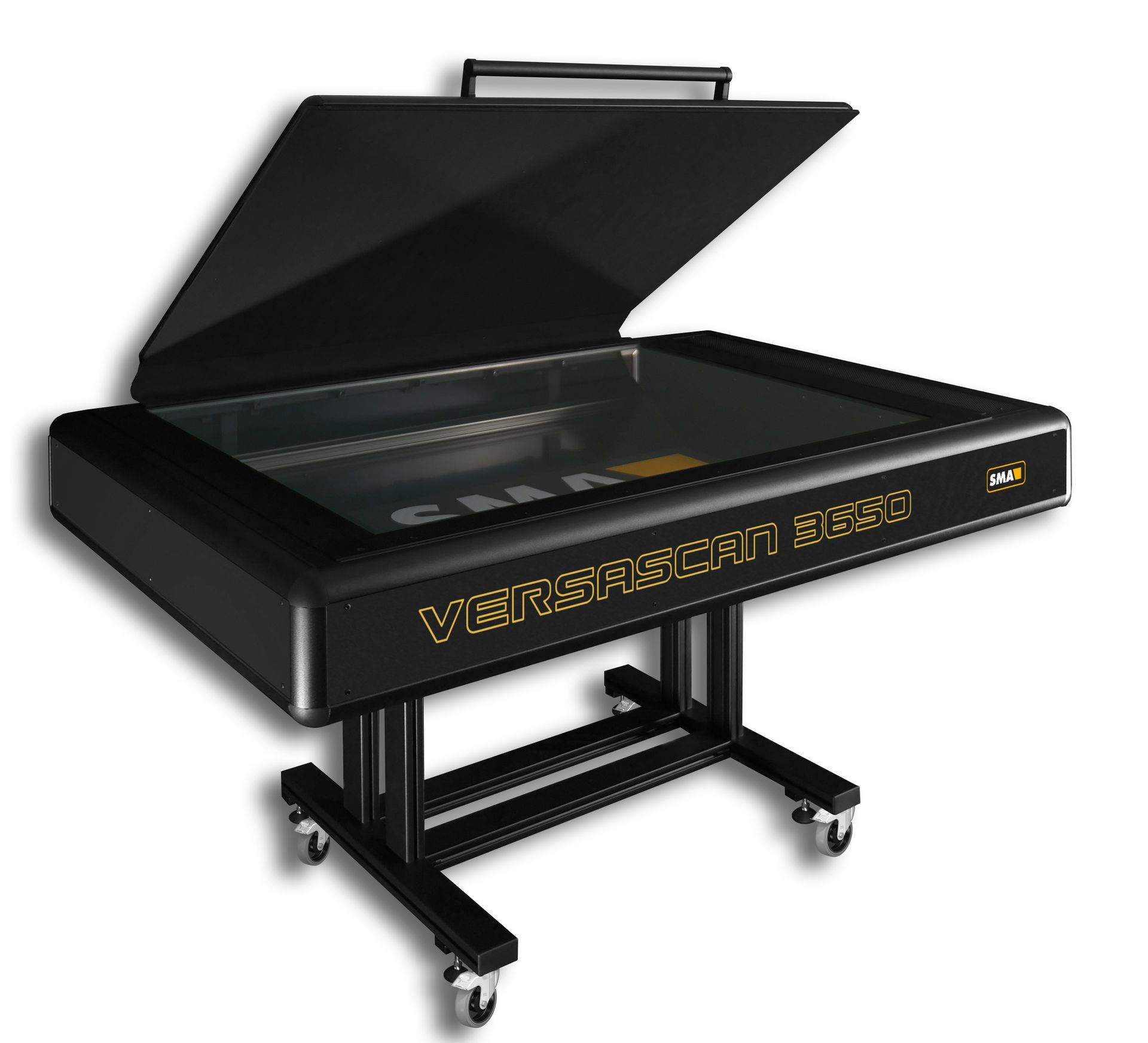 The VERSASCAN 3650 flatbed scanner is perfect for land surveying, GIS and cartography, as well as scanning for art, coins, wood or fabric with its 3D technology, V3D.