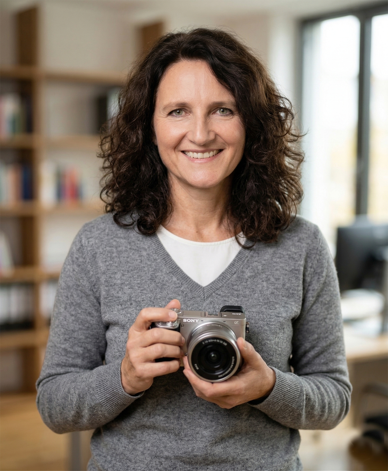 Christa Grundig Portrait von Christa Grundig, ausgebildete Fotografin und Webdesignerin bei InselTick-webdesign.de.