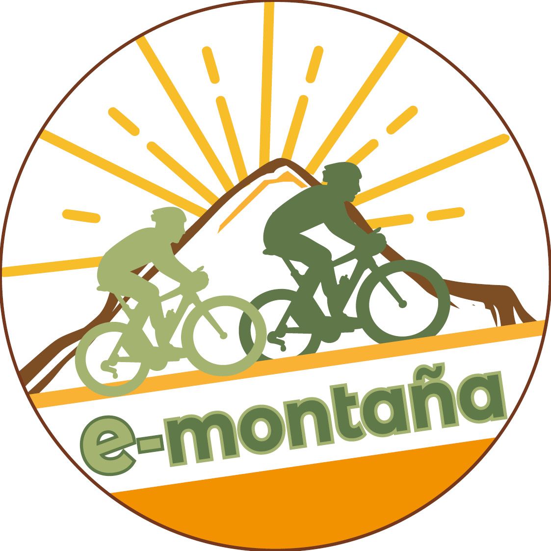 Logo erstellt für E-Bike Verleih  e-montaña, La Gomera