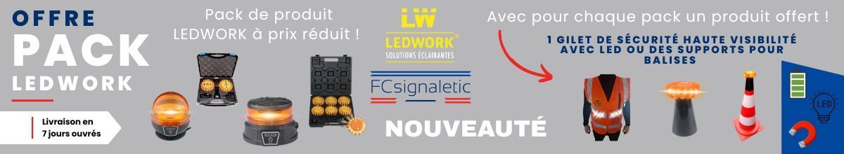 Ledwork triflash gyrophare