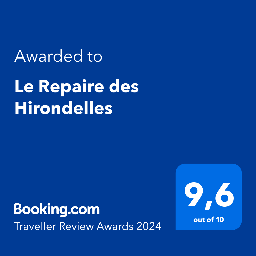 booking award @lerepaire des hirondelles