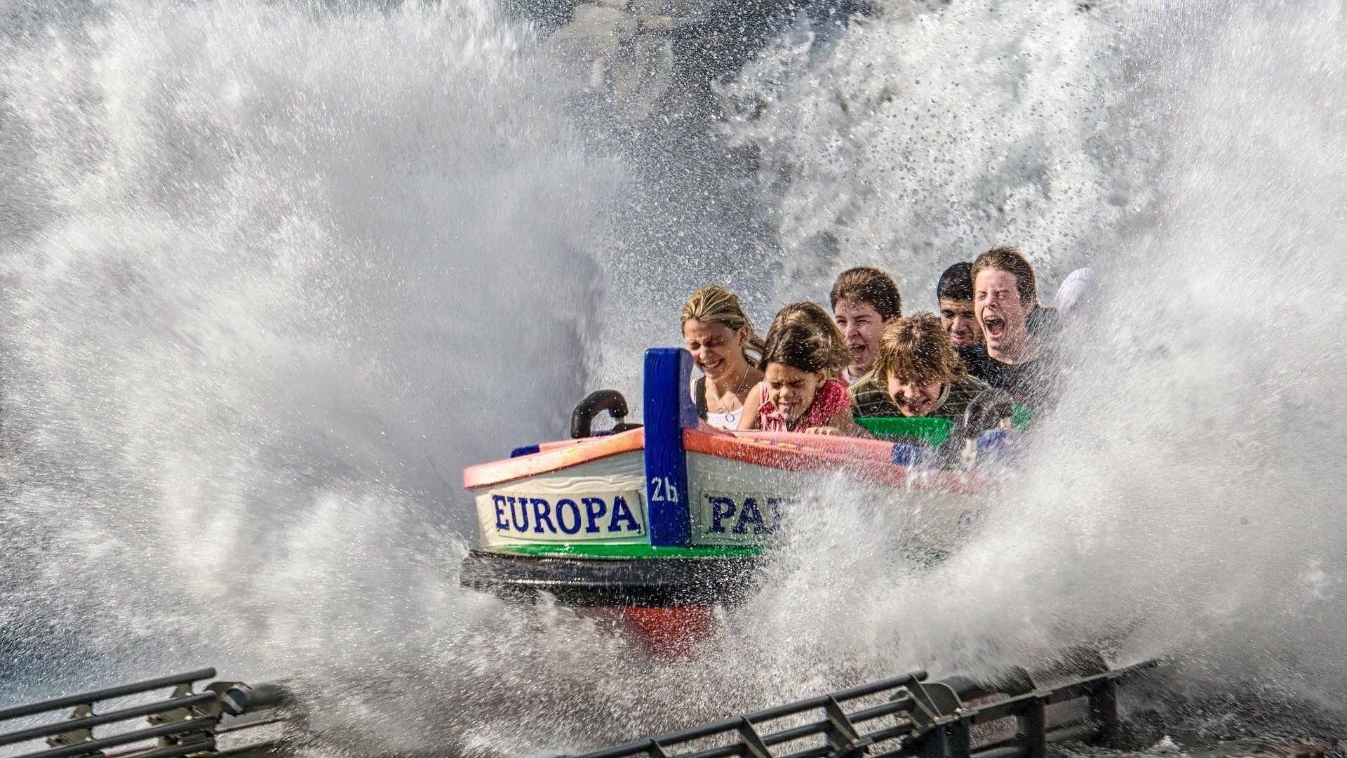 Europa Park en face de l'Alsace