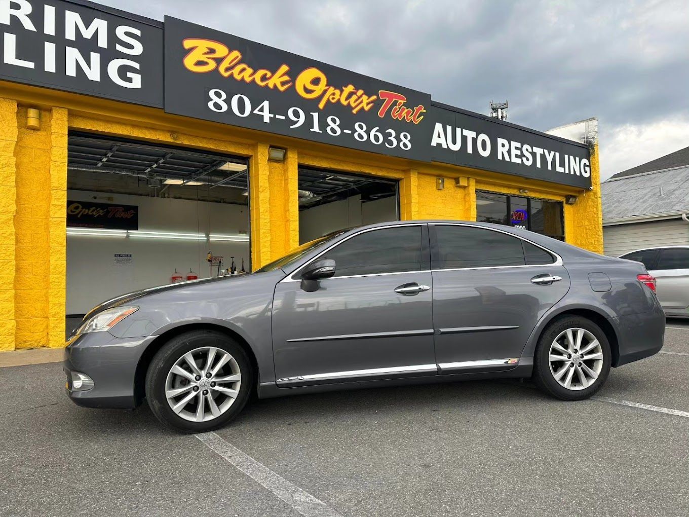 brook rd black optix tint richmond