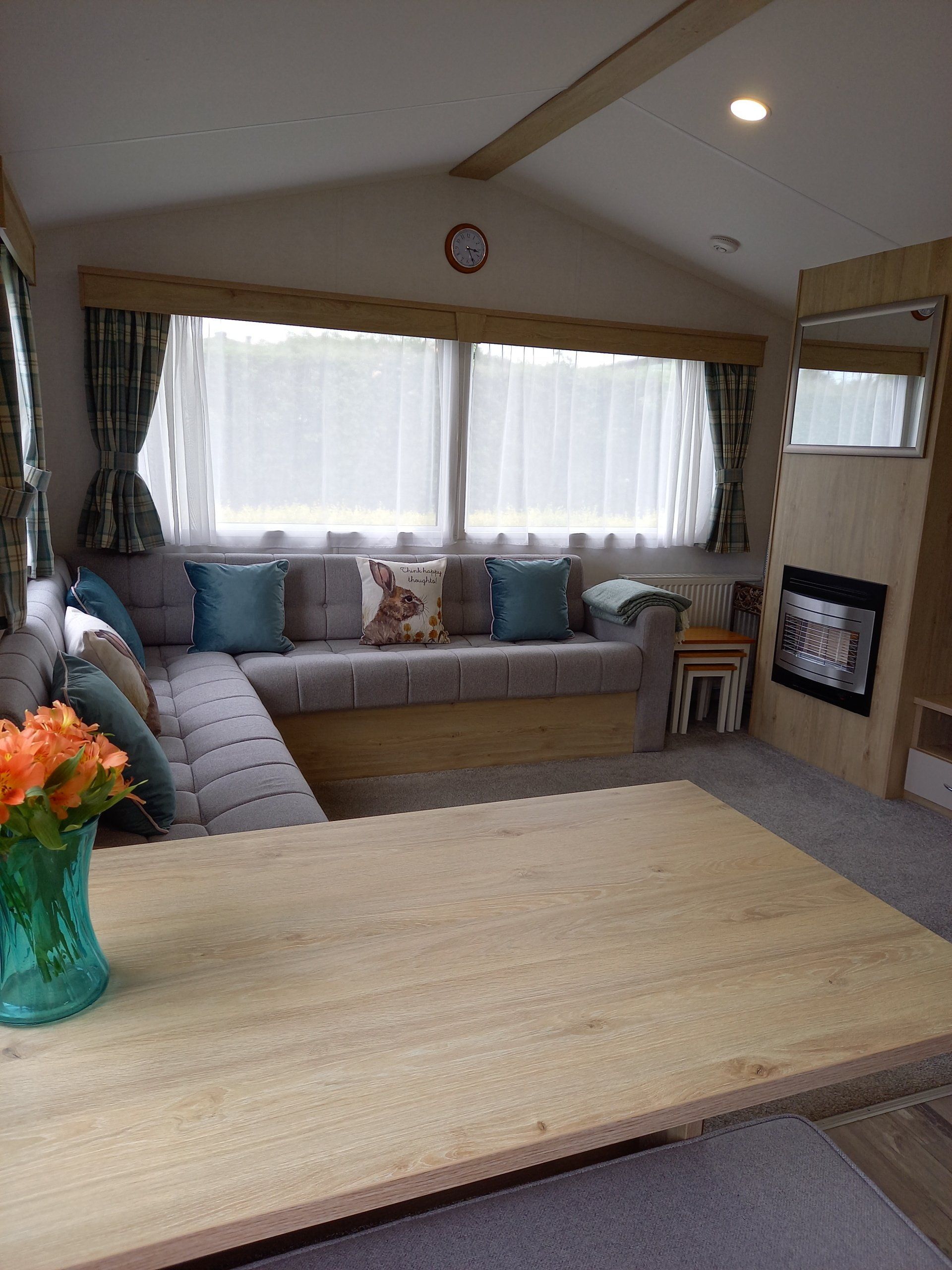 Views from inside Nala Lodge | Lido Leisure Park Knaresborough
