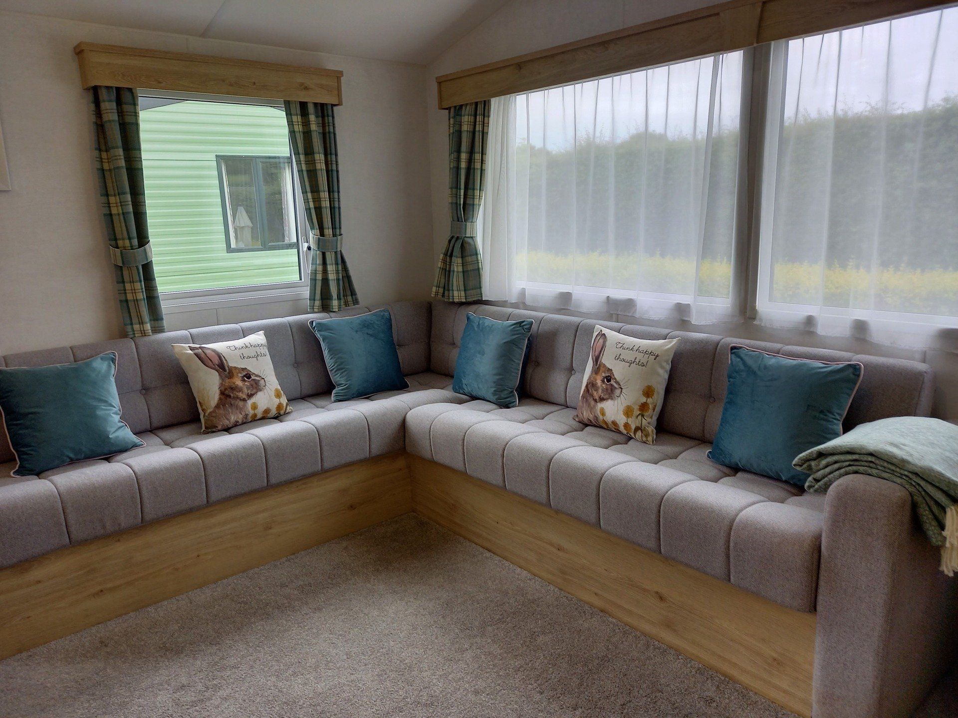 Living room Nala Lodge | Lido Leisure Park Knaresborough
