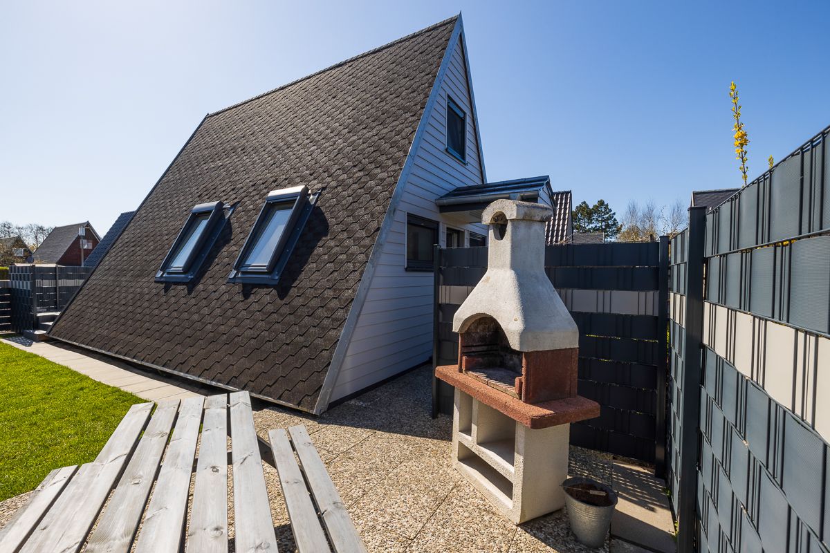 Seitenansicht Ferienhaus Regentütenstieg 34 Nordsee Friedrichskoog