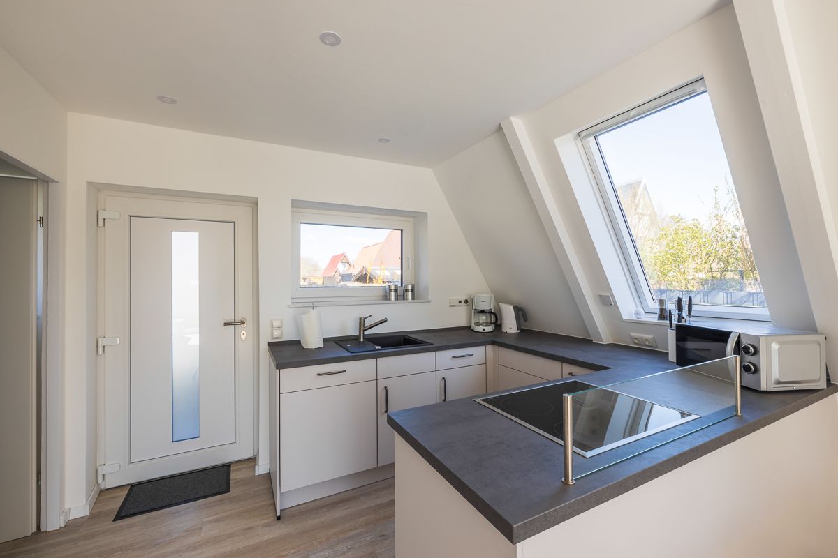 Offene Küche Ferienhaus Regentütenstieg 34 Nordsee Friedrichskoog