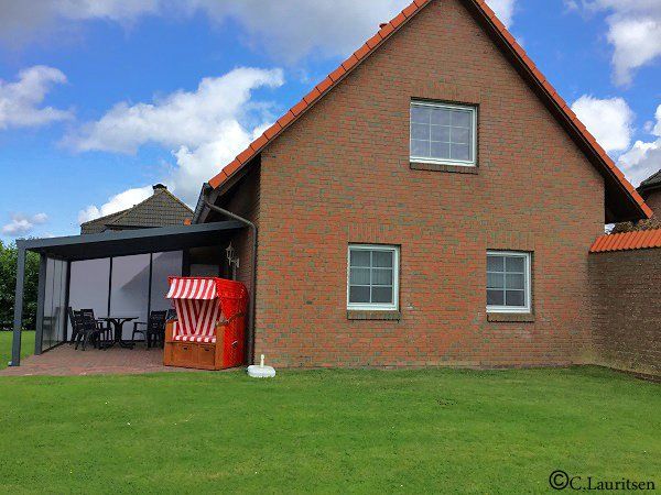 Aussenansicht Ferienhaus Tötel 8 Friedrichskoog Nordsee