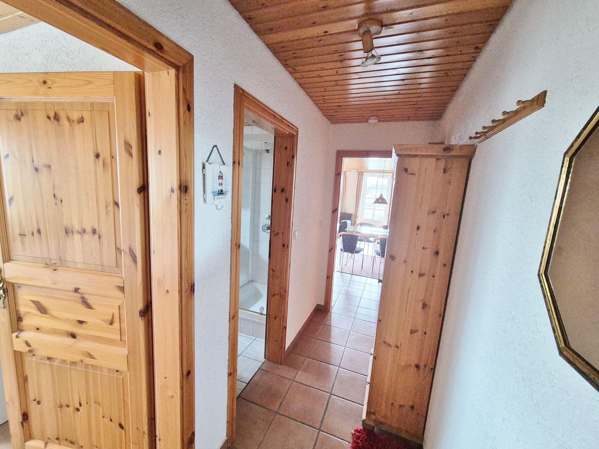 Flur Ferienwohnung 128 Koogstraße 132 Nordsee Friedrichskoog