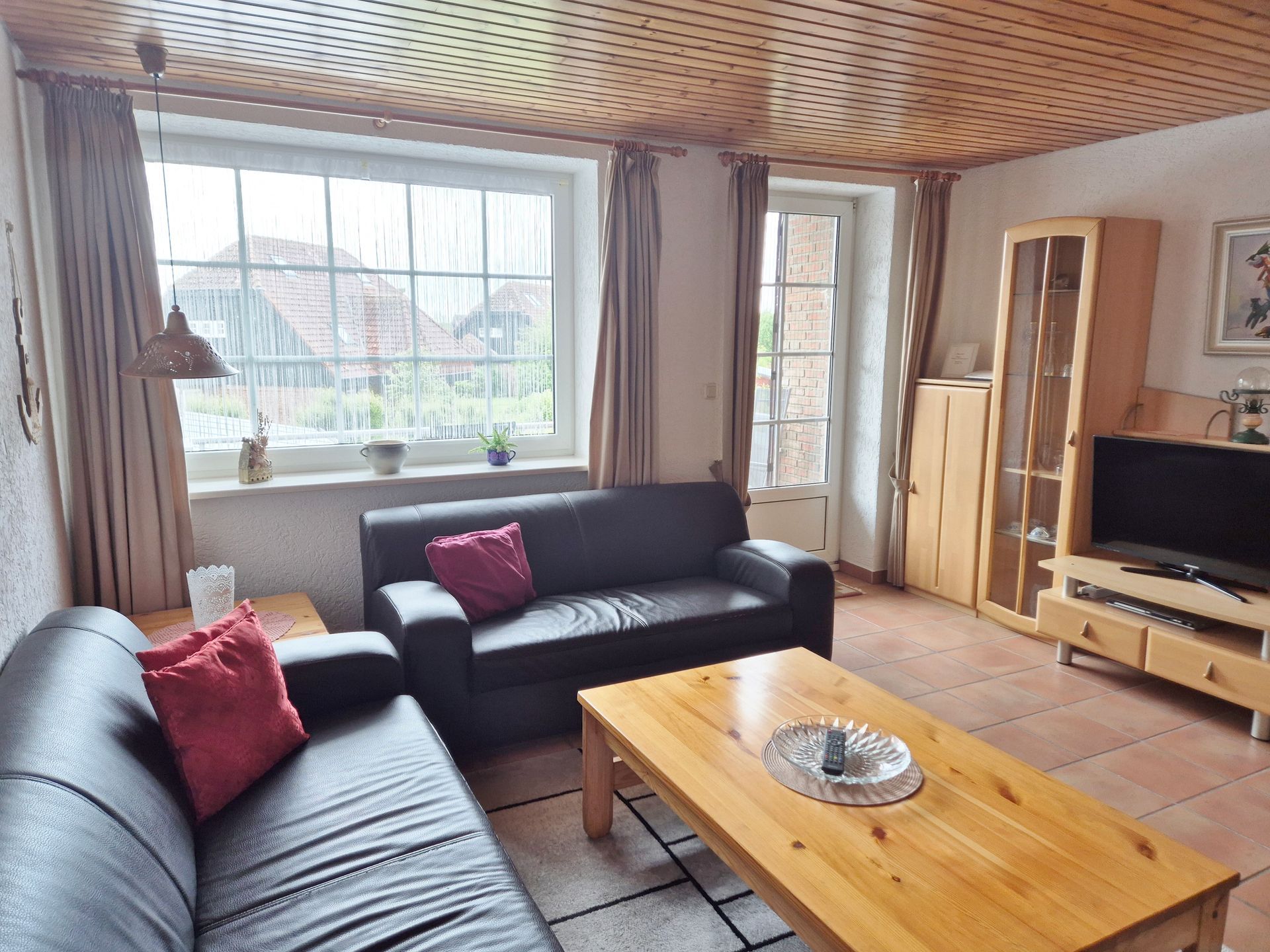 Wohnraum Ferienwohnung 128 Koogstraße 132 Nordsee Friedrichskoog