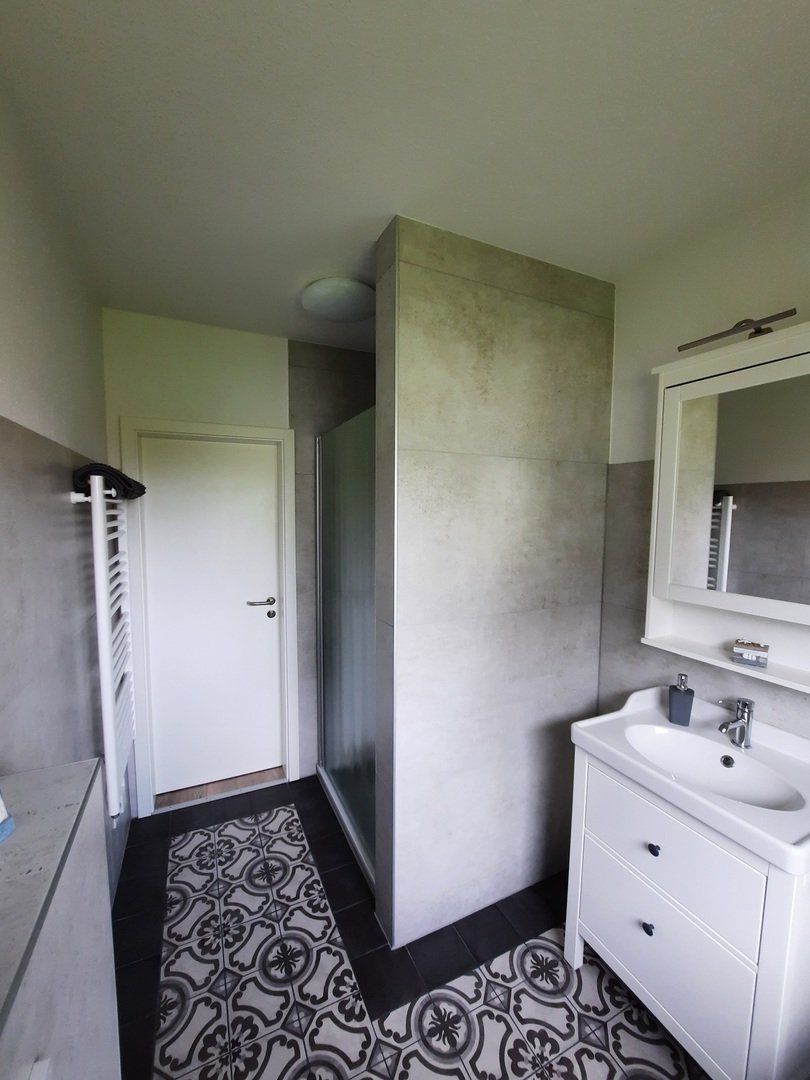 Duschbad Ferienhaus Helmsand 3 Nordsee Friedrichskoog