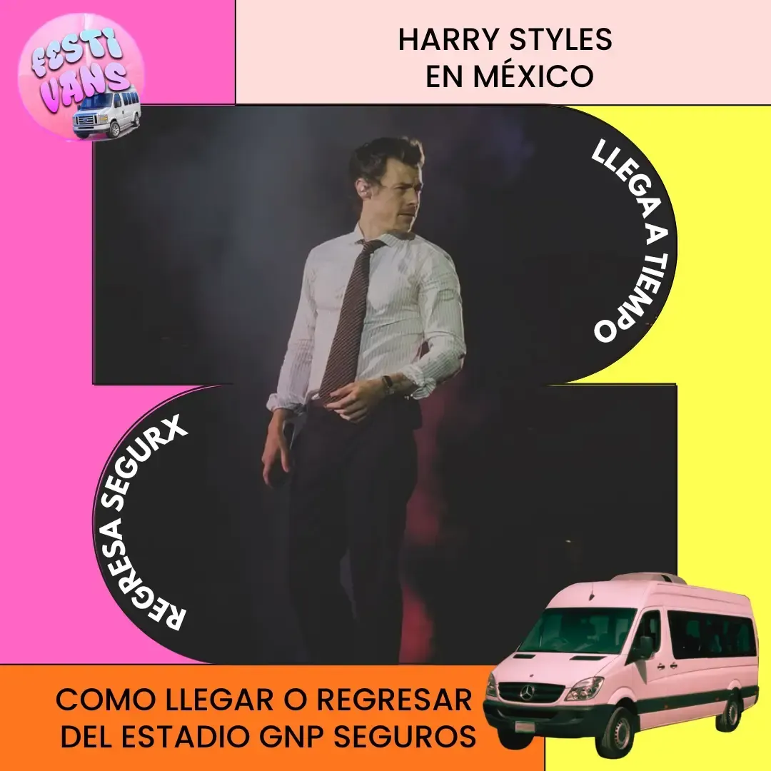 Transporte al concierto de harry styles, harry styles en concierto, conciertos cdmx, ticket2ride