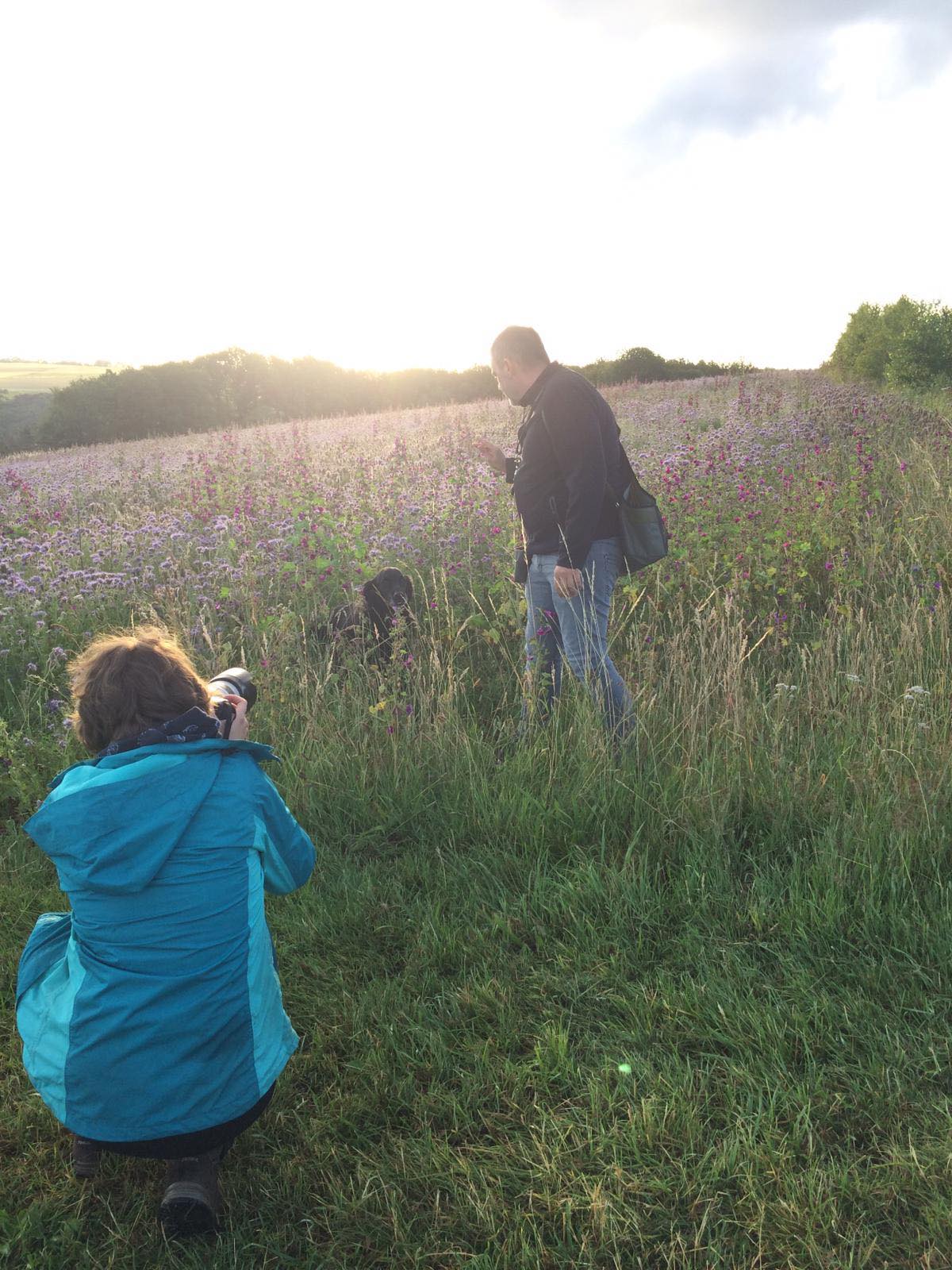 Ablauf Fotoshooting im Sonnenaufgang