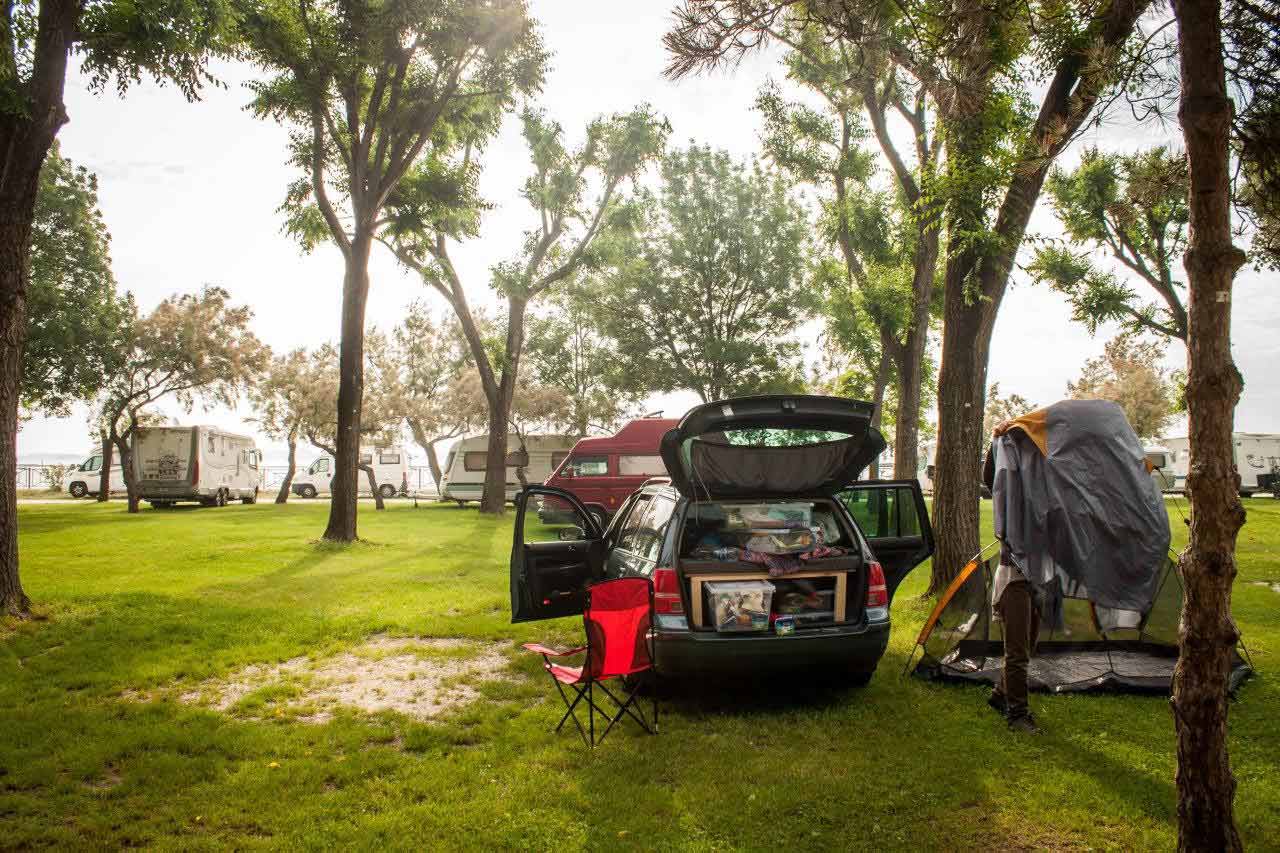 Fotografin Trier Camping mit Auto