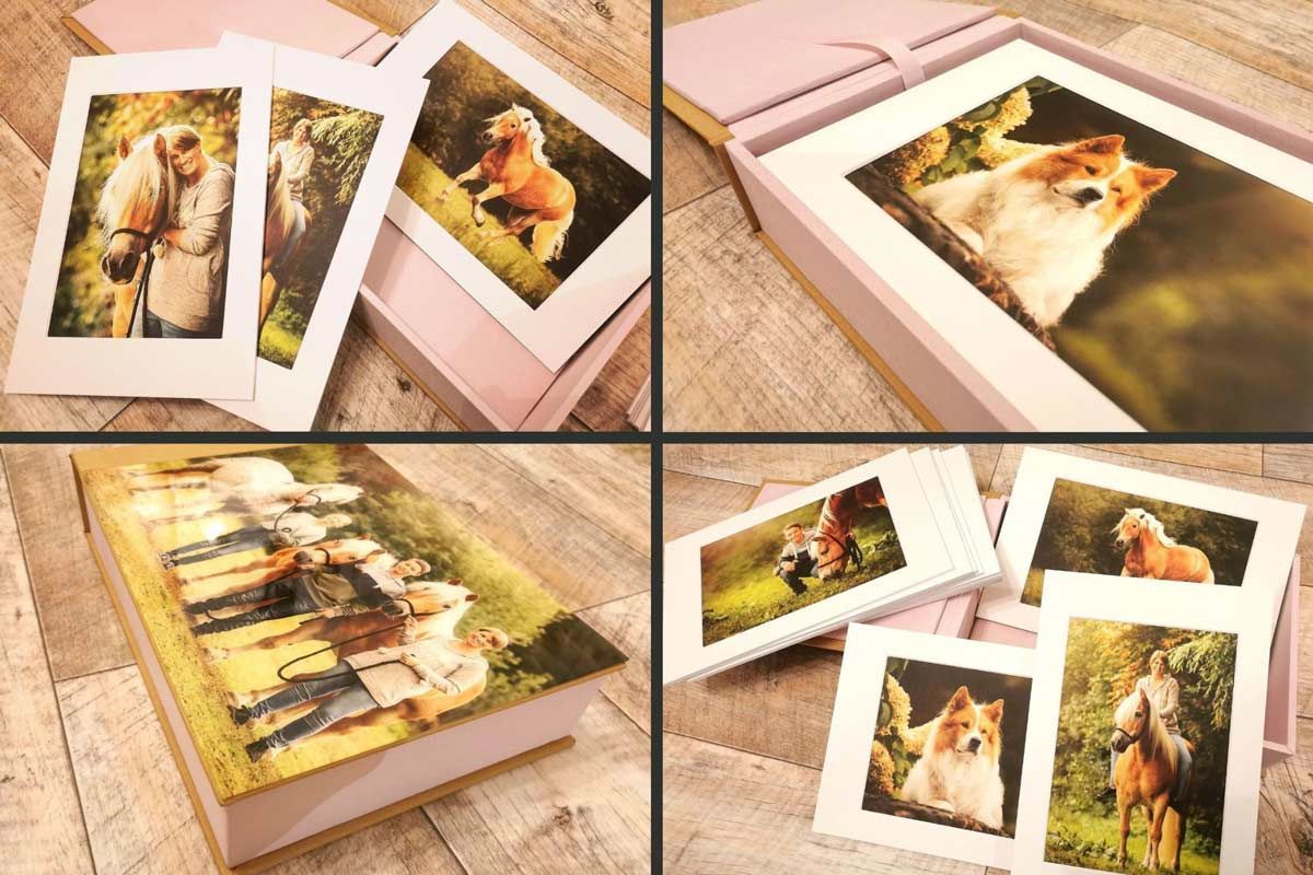 warum Fotos drucken - Foliobox Kunstdrucke mit Passepartout
