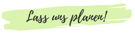 Button Lass uns planen