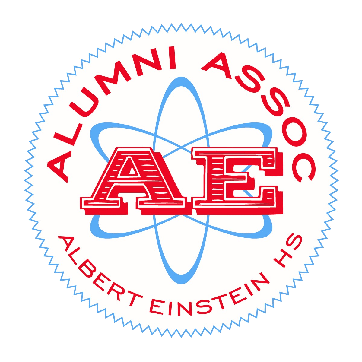 Albert Einstein High School Alumni Association logo