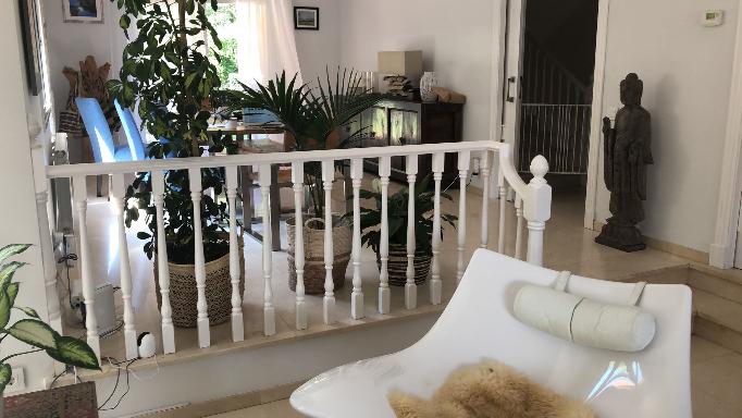 barandilla de madera
