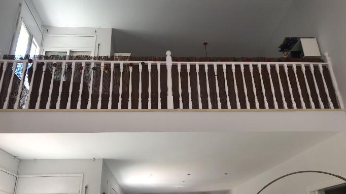 Barandilla de madera