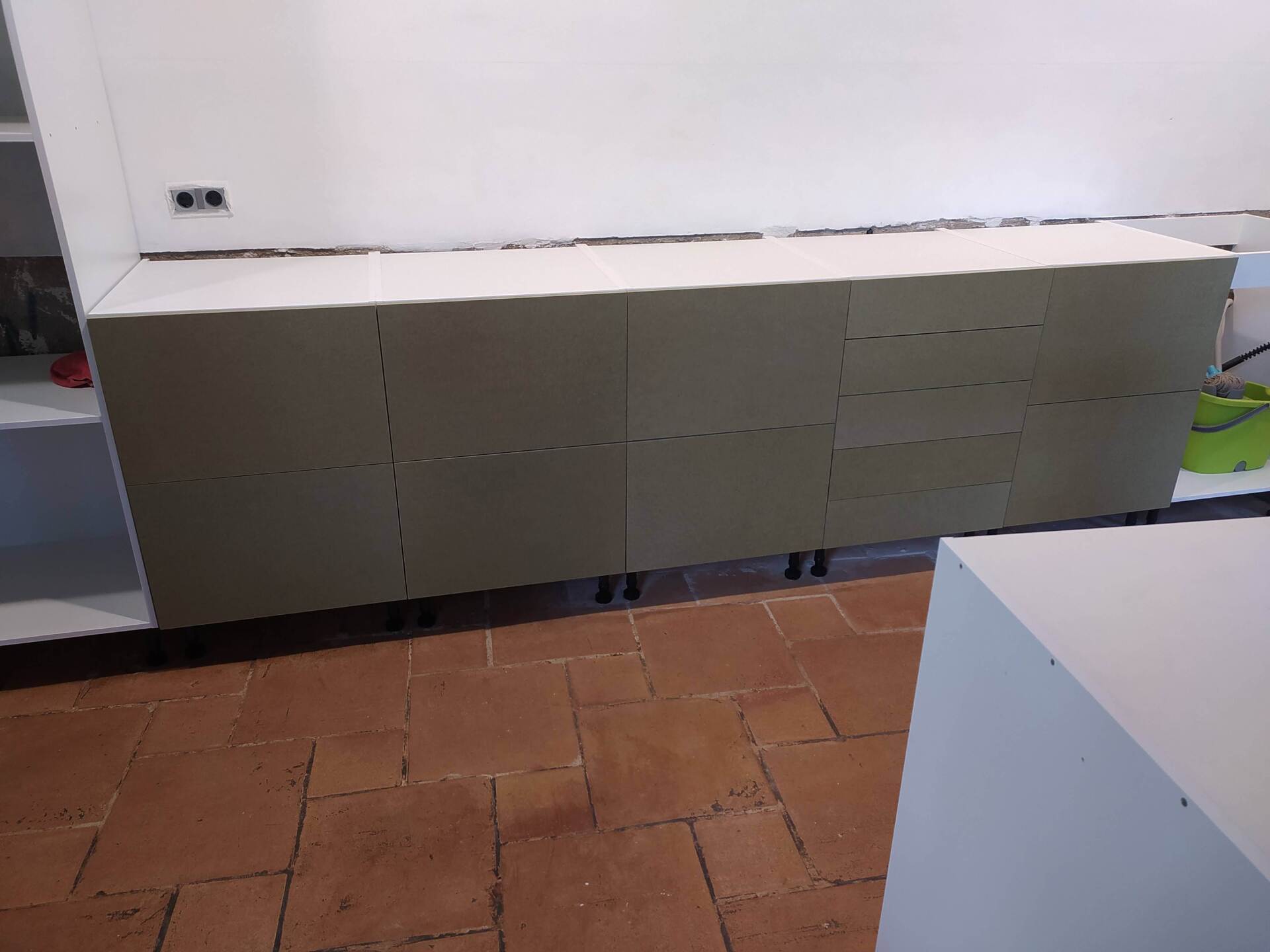 puertas para pintar de cocina