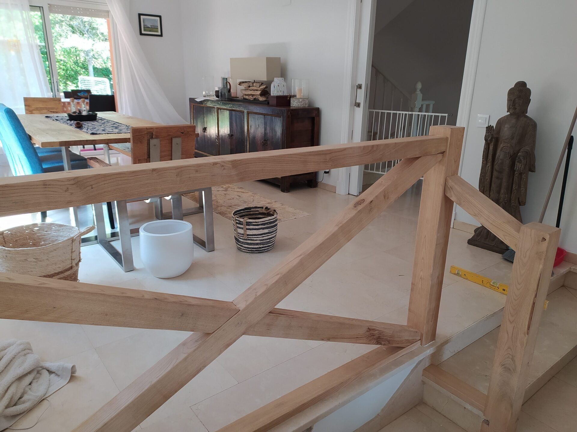 Fabricación a medida de barandillas de madera