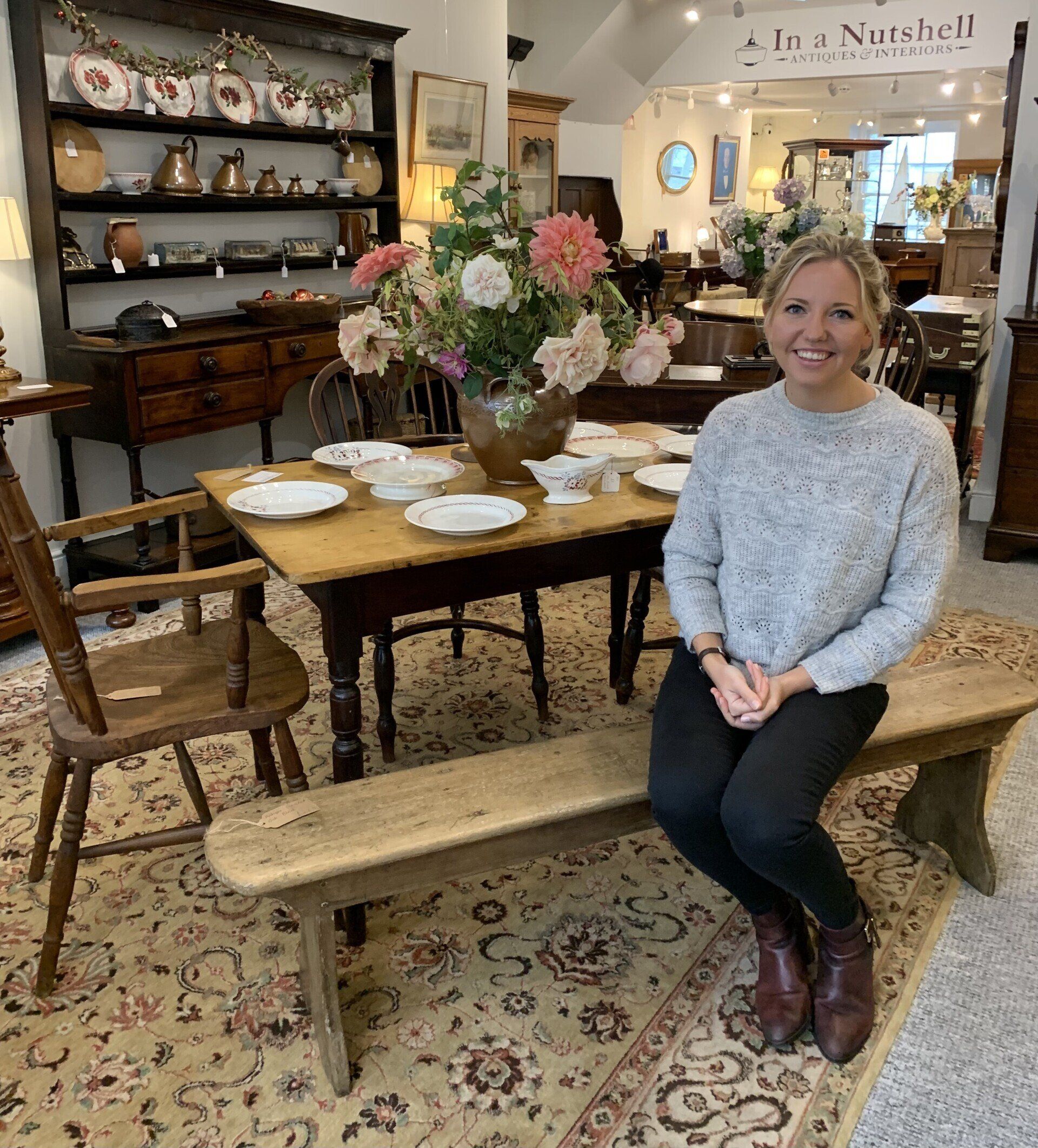 In A Nutshell Antiques & Interiors Ashburton Devon Dartmoor