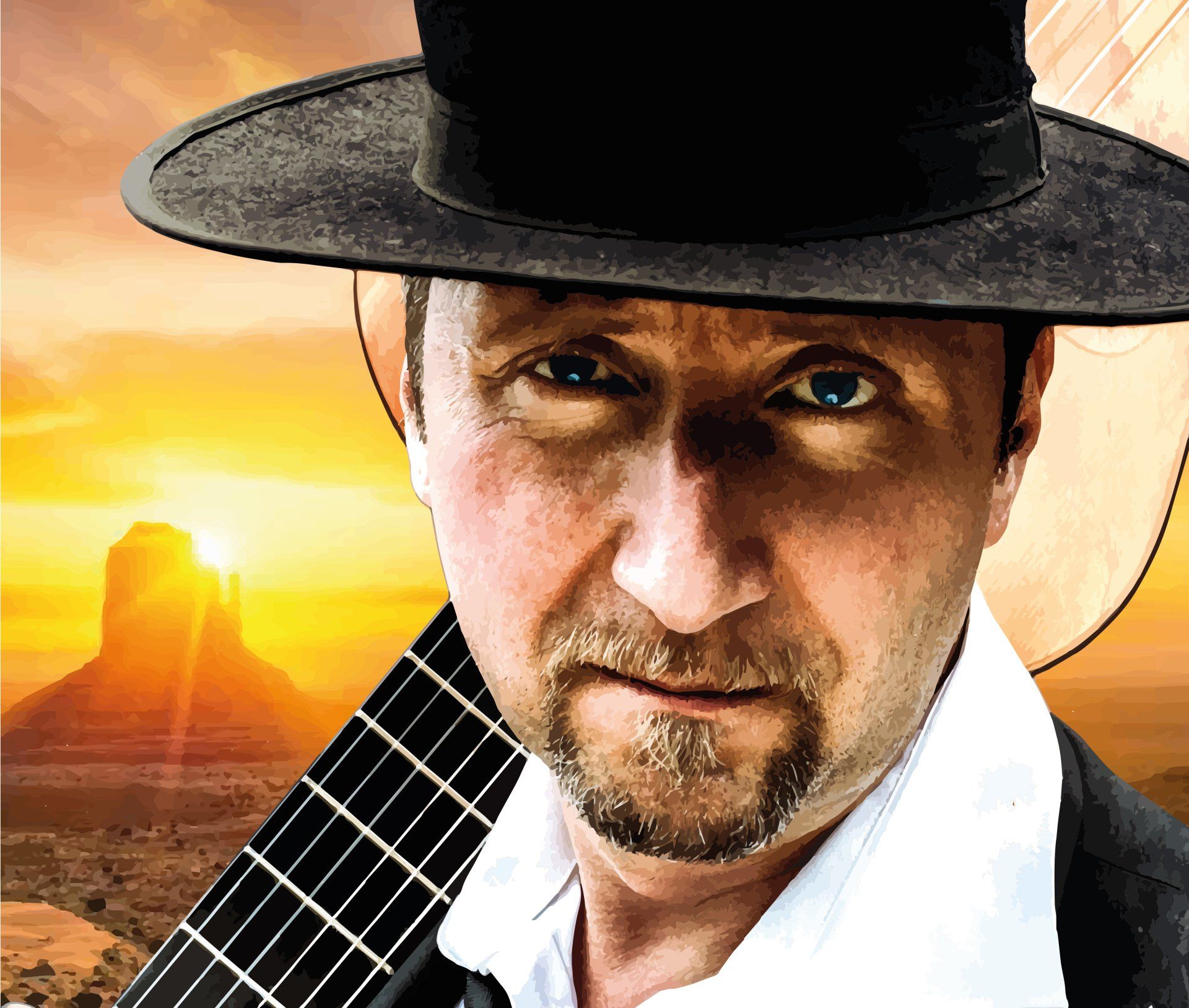 Helmut Sanftenschneider Ein Musiker mit Gitarre und Gesang