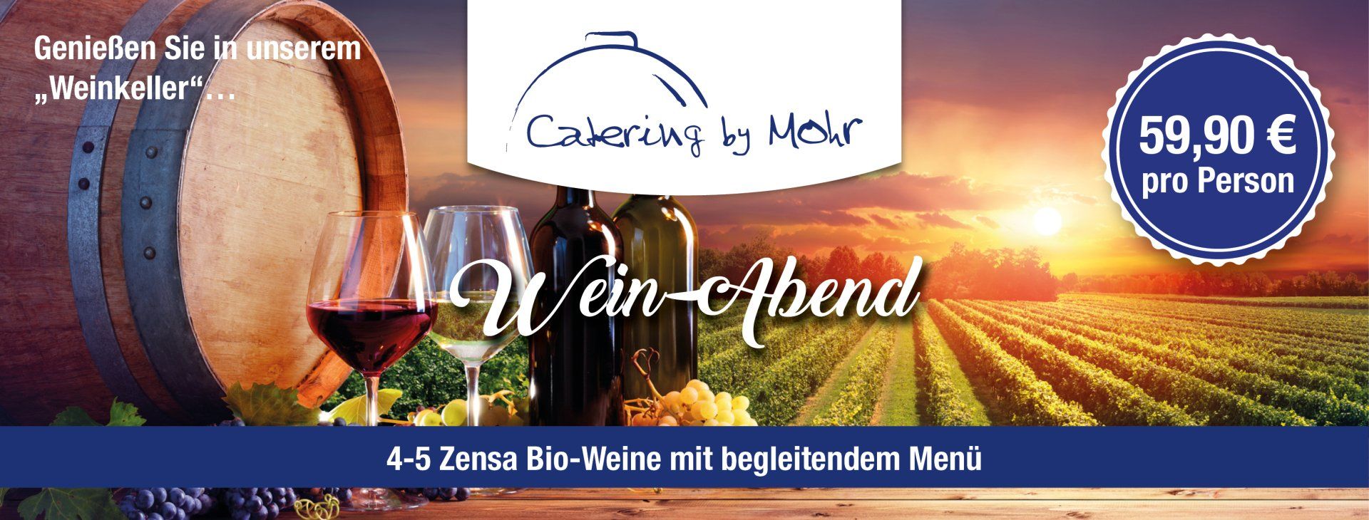 Wein Abend bei Catering by Mohr in Dortmund Wein Abend bei Catering by Mohr in Dortmund